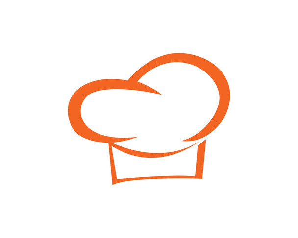 シェフのロゴのテンプレート - ベクター画像