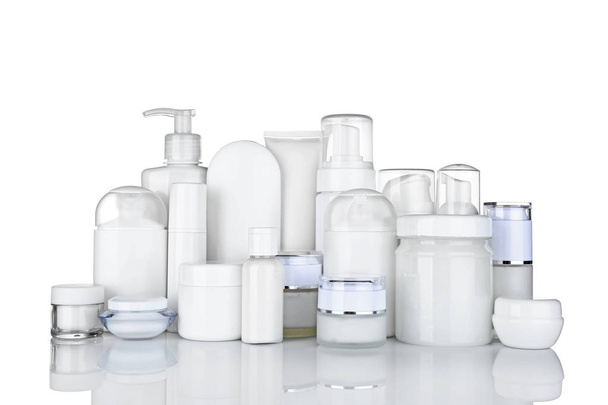 Different cosmetic bottles - Фото, зображення