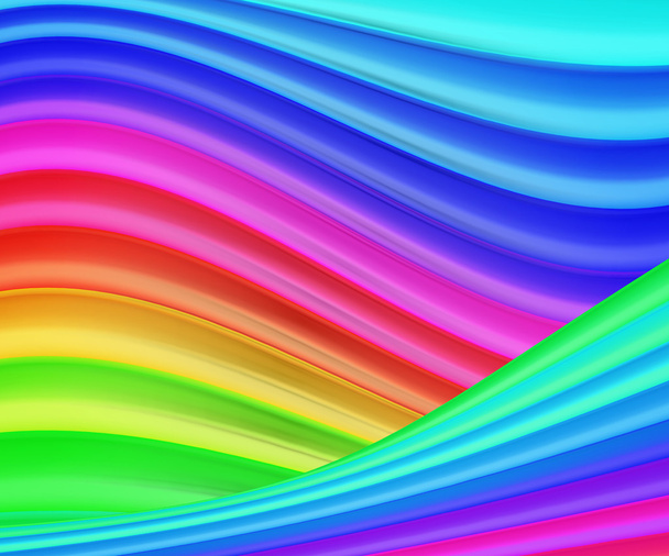 Colorful Rainbow Texture Background - Photo, Image