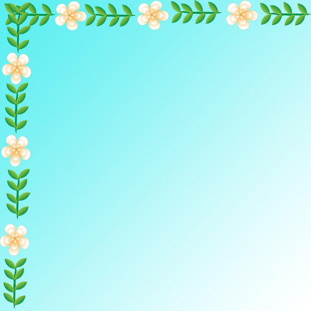 프레임의 꽃çerçeve çiçek - Fotó, kép