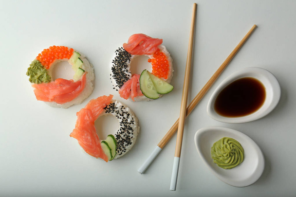 delicious Sushi doughnuts  - Foto, immagini