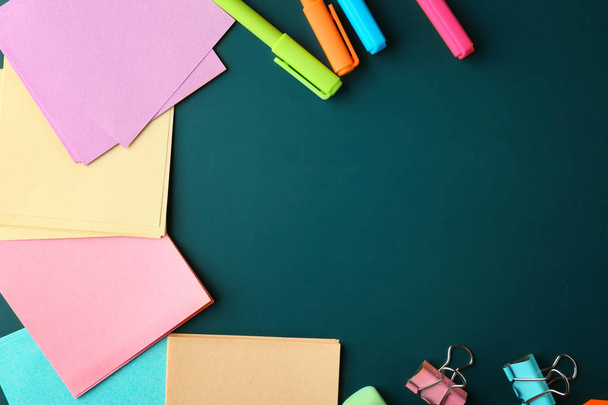 Colorful school stationery  - Photo, Image