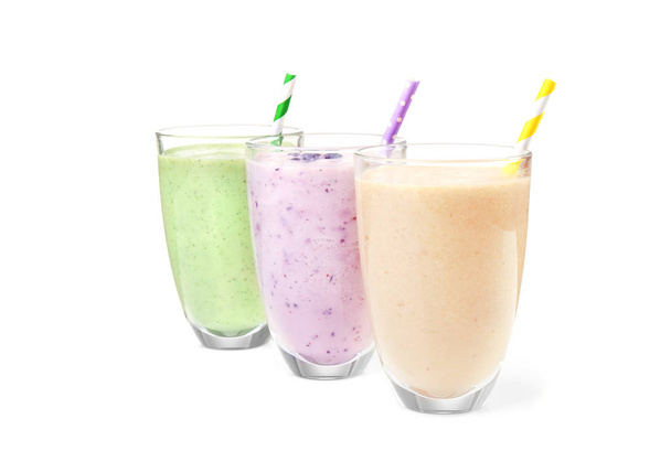 delicious milk shakes  - Foto, afbeelding