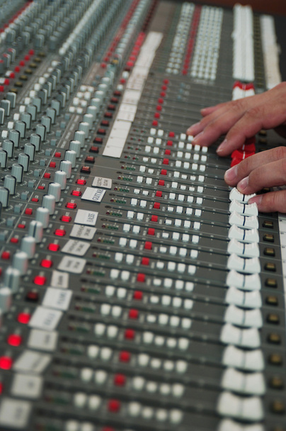sound studio mixer - Photo, Image
