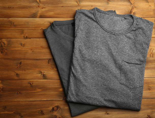 Blank grey t-shirts - Foto, immagini