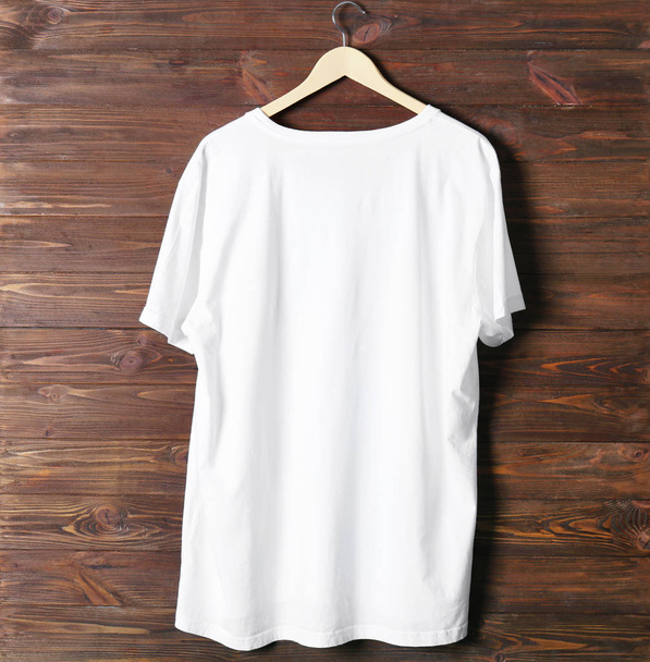 Blank white t-shirt - Foto, afbeelding