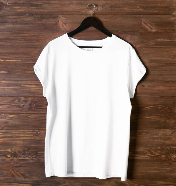 Blank white t-shirt - Foto, Bild