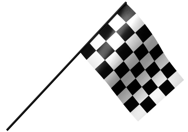chekered racing flag - Foto, Imagem