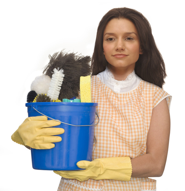 Señora de limpieza
 - Foto, Imagen
