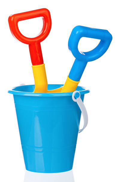 Ведро и лопата для игрушек
 - Фото, изображение