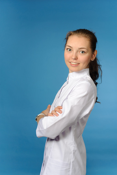 friendly female doctor - Foto, afbeelding