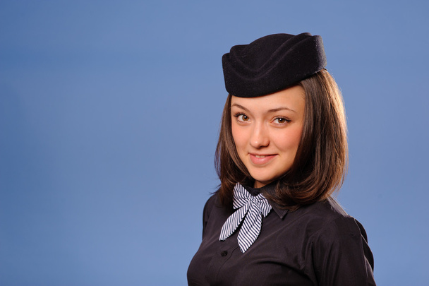 flight attendant - Foto, Bild