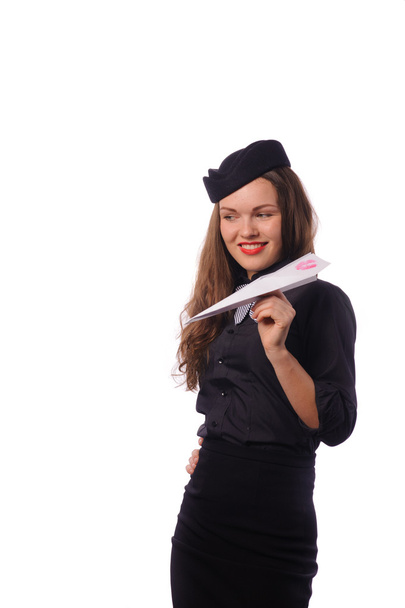 flight attendant - Фото, зображення