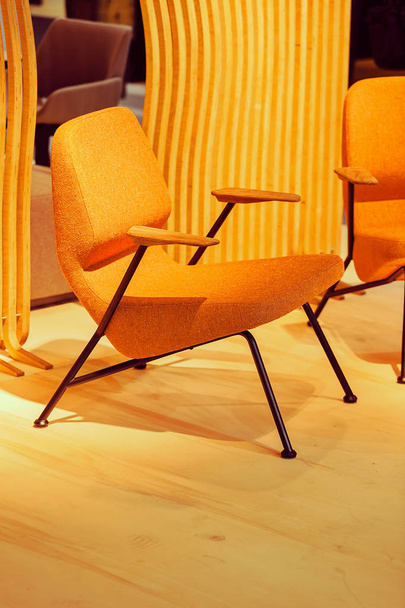 example of model modern armchair, note shallow depth of field - Foto, Bild