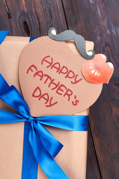Gift and Fathers Day card. - Photo, Image