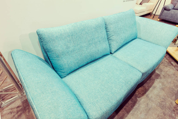 moderni sohva olohuoneeseen, huomata matala syvyys kentän
 - Valokuva, kuva