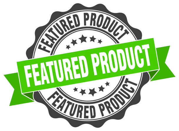 featured product stamp. sign. seal - Vector, afbeelding