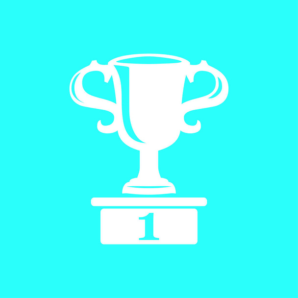 Champions cup pictogram - Vector, afbeelding