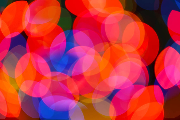 multicolored holiday bokeh - Фото, изображение