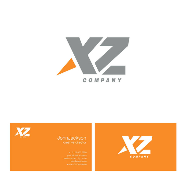 Logotipo de letra X & Z
    - Vetor, Imagem