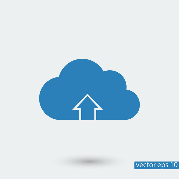 cloud storage icon - Wektor, obraz