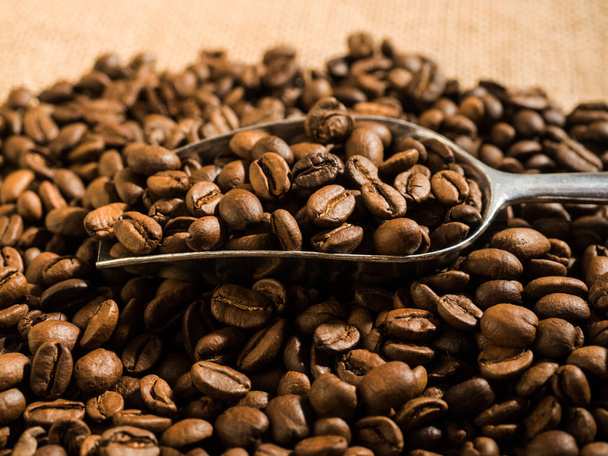 coffee beans in cafe - Zdjęcie, obraz