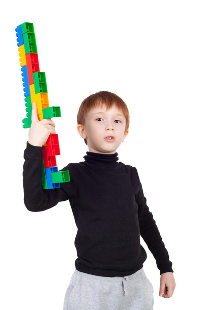 Boy with weapon - Foto, Imagem