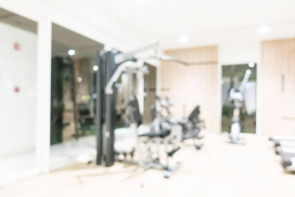 fitness and gym interior with sport equipment - Foto, Bild