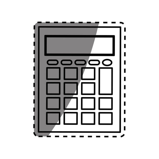 kalkulačka matematické zařízení - Vektor, obrázek