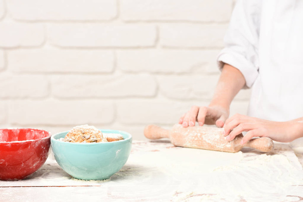 férfi kéz szakács - Fotó, kép