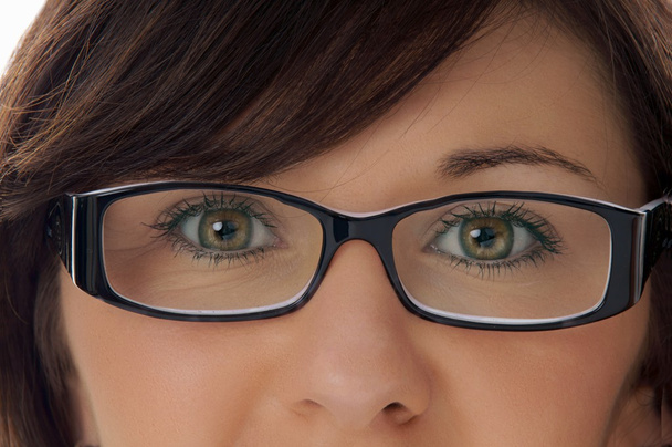 Woman with glasses - Zdjęcie, obraz