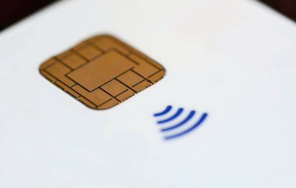 creditcard chip - Foto, afbeelding