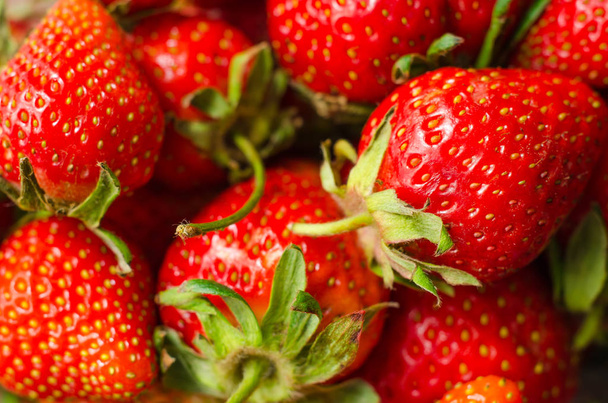 a strawberry macro - Фото, зображення