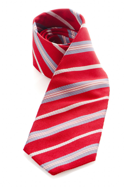Red pattern tie - Foto, imagen