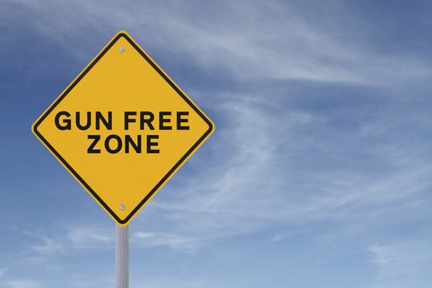 Gun Free Zone - Photo, Image