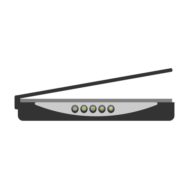 Wi-fi modem router isolated - Вектор, зображення