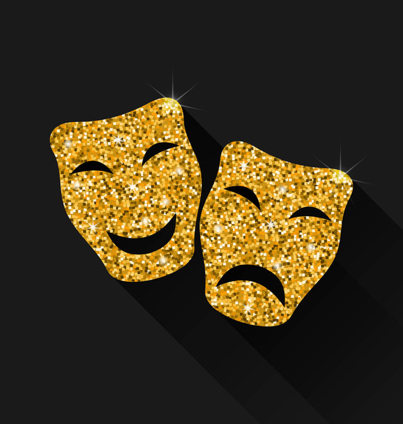 Comedy and Tragedy Masks - Photo, image
