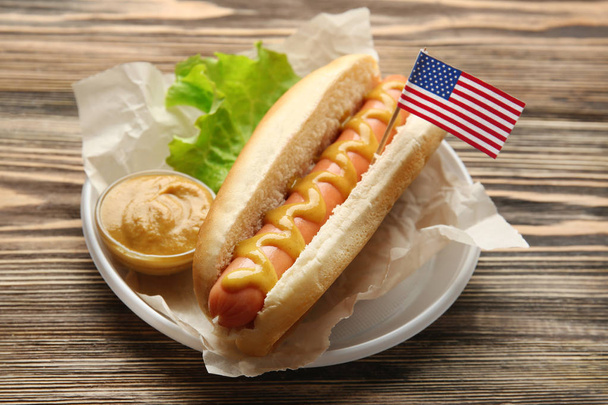 Tasty hot dog  - Photo, Image