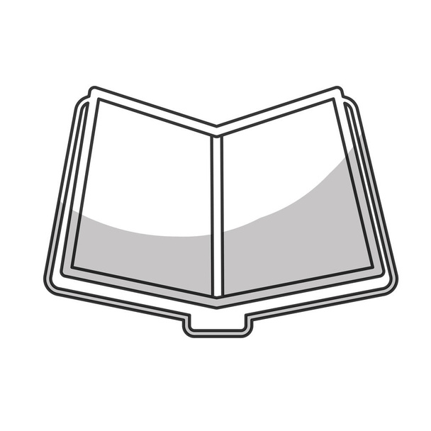 book line design icon image - Vetor, Imagem