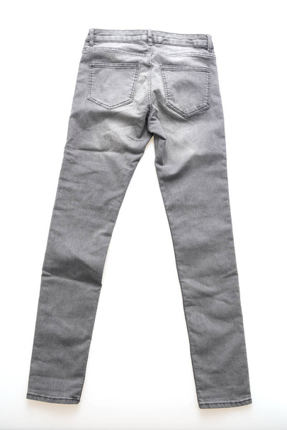 Fashion gray jeans for clothing - Fotó, kép