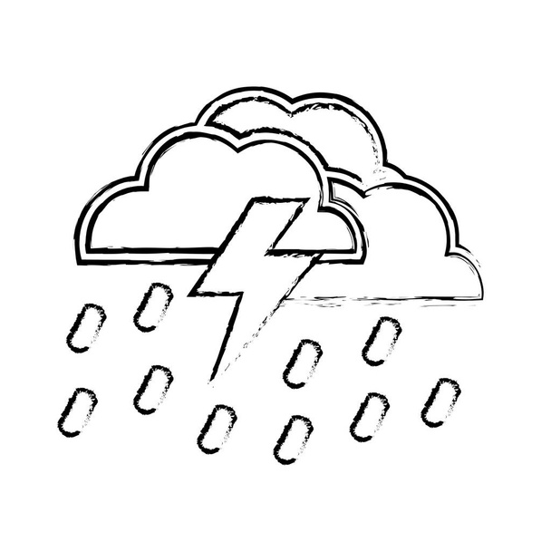 изображение значка погоды
 - Вектор,изображение