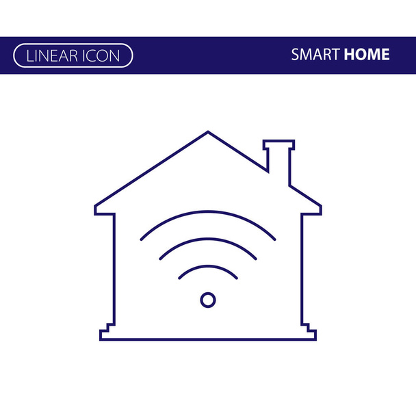 Smart-Home-Ikone - Vektor, Bild