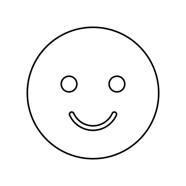 Счастливое лицо
 - Вектор,изображение