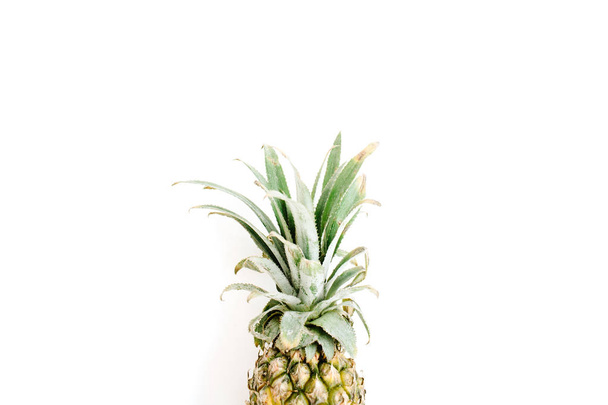 Pineapple on white background - Foto, imagen