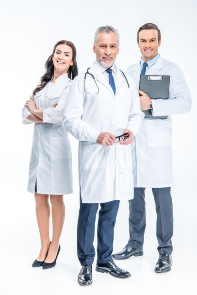 Három magabiztos orvosok - Fotó, kép