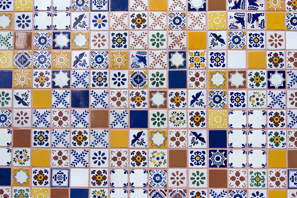  Mexican handmade ceramic tiles - Photo, Image
