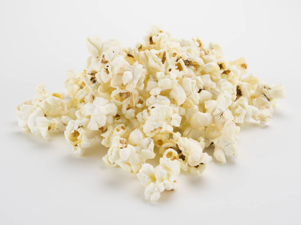 Popcorn Pile on White - Photo, Image