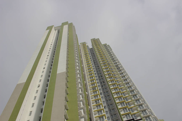 Immeuble résidentiel à Hong Kong 2016
 - Photo, image
