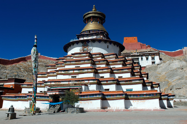 Gyantse Kumbum in Tibet - Foto, afbeelding