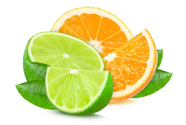 citrus fruits isolated - Zdjęcie, obraz